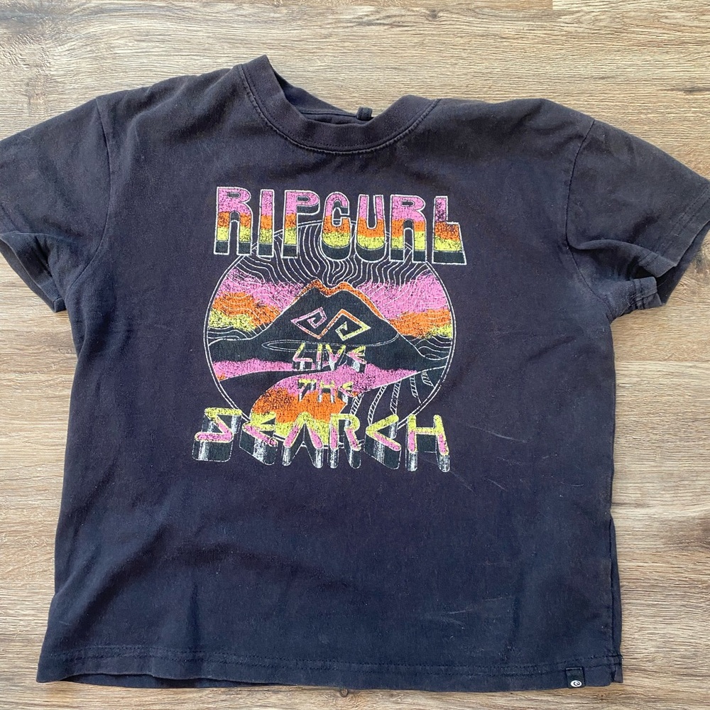 Rip Curl Black Graphic T-Shirt